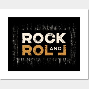 ROCK AND ROLL Posters and Art